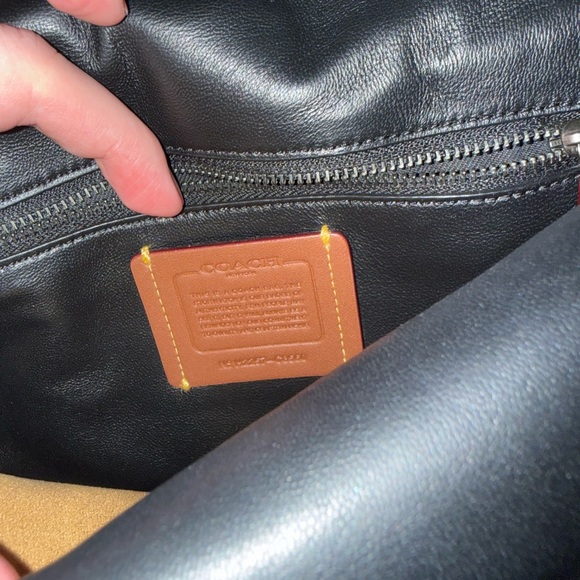 Black Coach Madison Pillow Bag - Picture 3 of 8